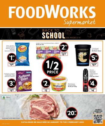 Foodworks Catalogue - 26 Jan 2022 - 1 Feb 2022.