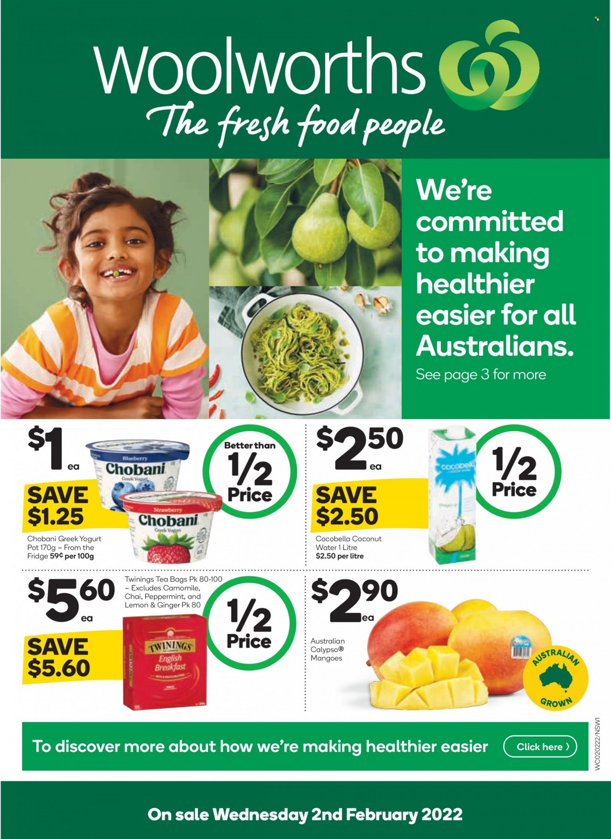 Woolworths catalogue - 2 Feb 2022 - 8 Feb 2022. Page 1