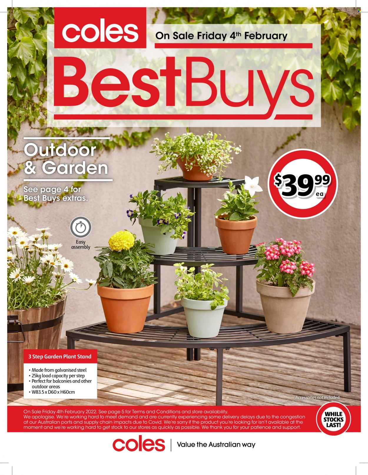 Coles catalogue - 4 Feb 2022 - 10 Feb 2022. Page 1