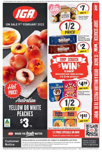 IGA Catalogue - 9 Feb 2022 - 15 Feb 2022.