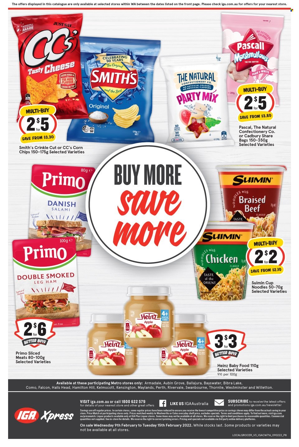 IGA Xpress catalogue - 9 Feb 2022 - 15 Feb 2022. Page 8