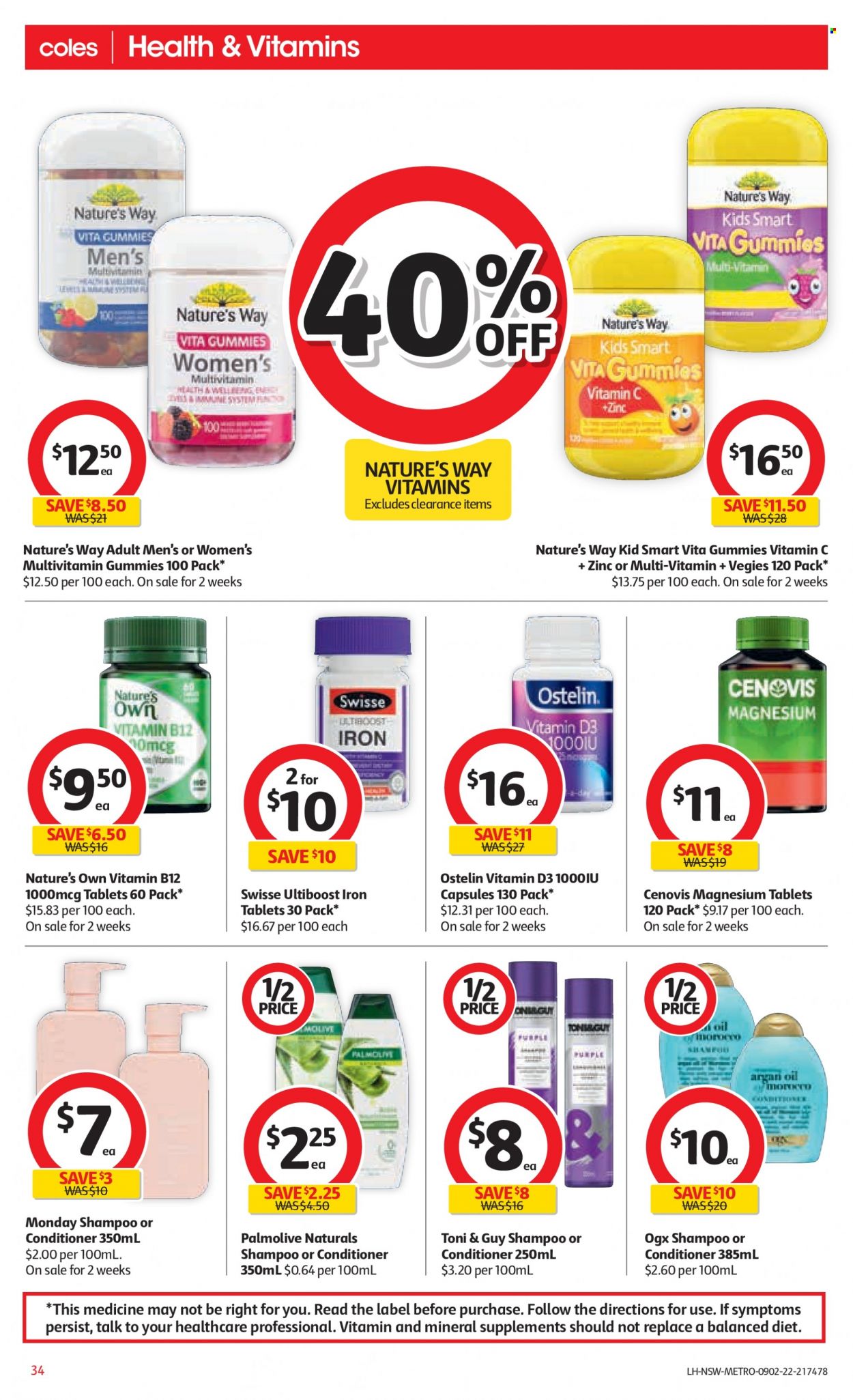 Coles catalogue - 9 Feb 2022 - 15 Feb 2022. Page 34
