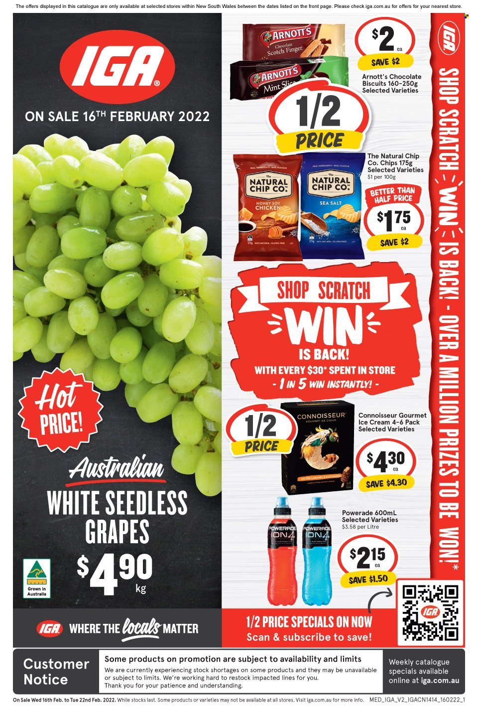 IGA catalogue - 16 Feb 2022 - 22 Feb 2022. Page 1
