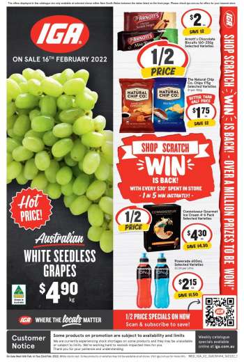 IGA Catalogue - 16 Feb 2022 - 22 Feb 2022.