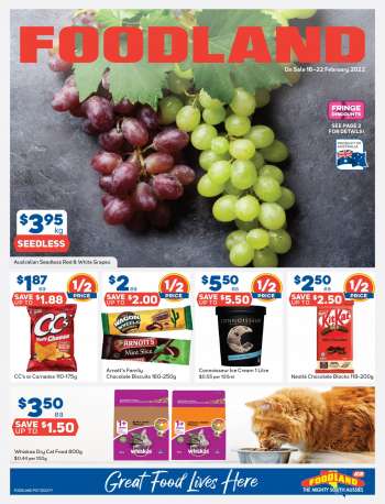 Foodland Catalogue - 16 Feb 2022 - 22 Feb 2022.