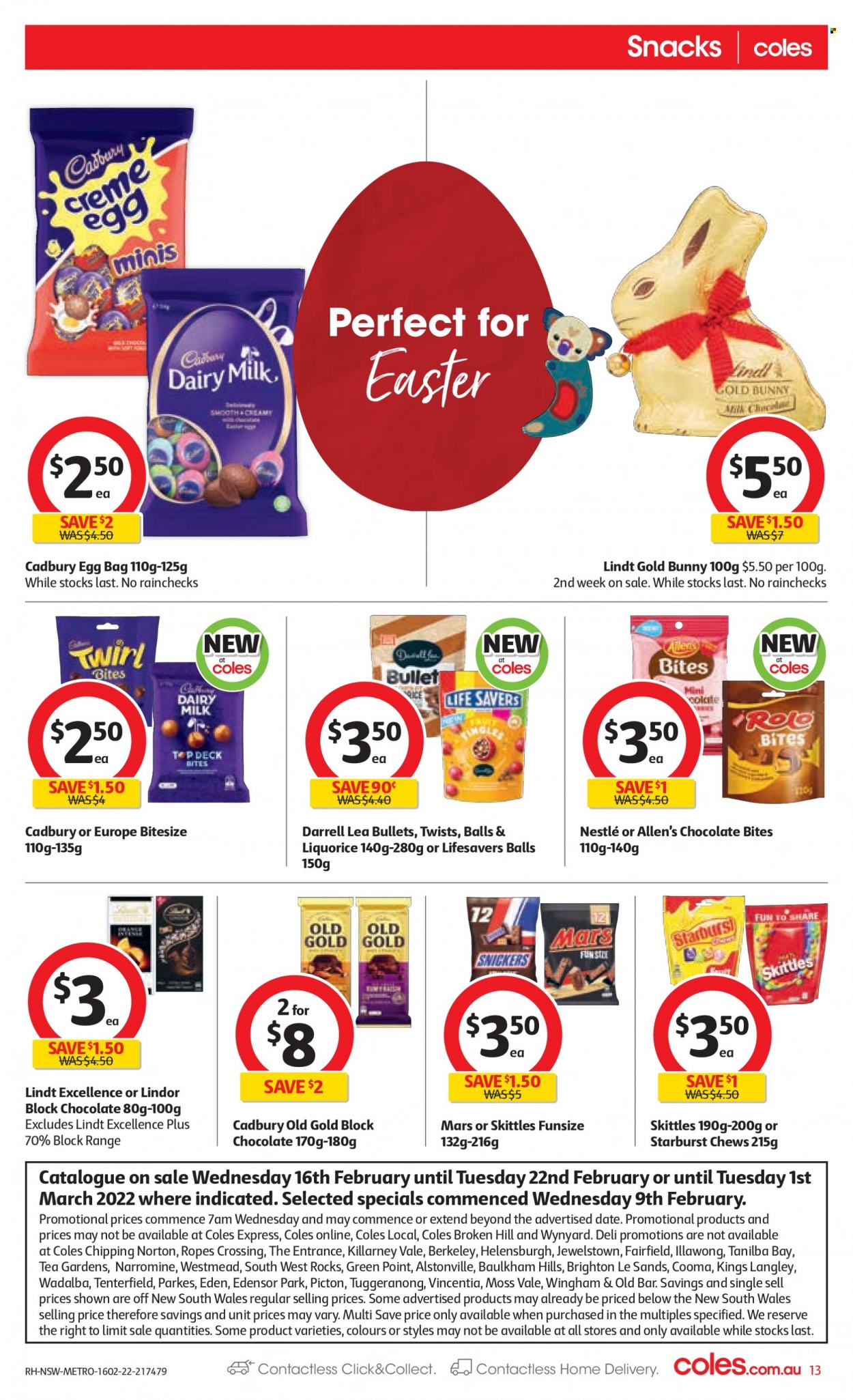 Coles catalogue - 16 Feb 2022 - 22 Feb 2022. Page 13