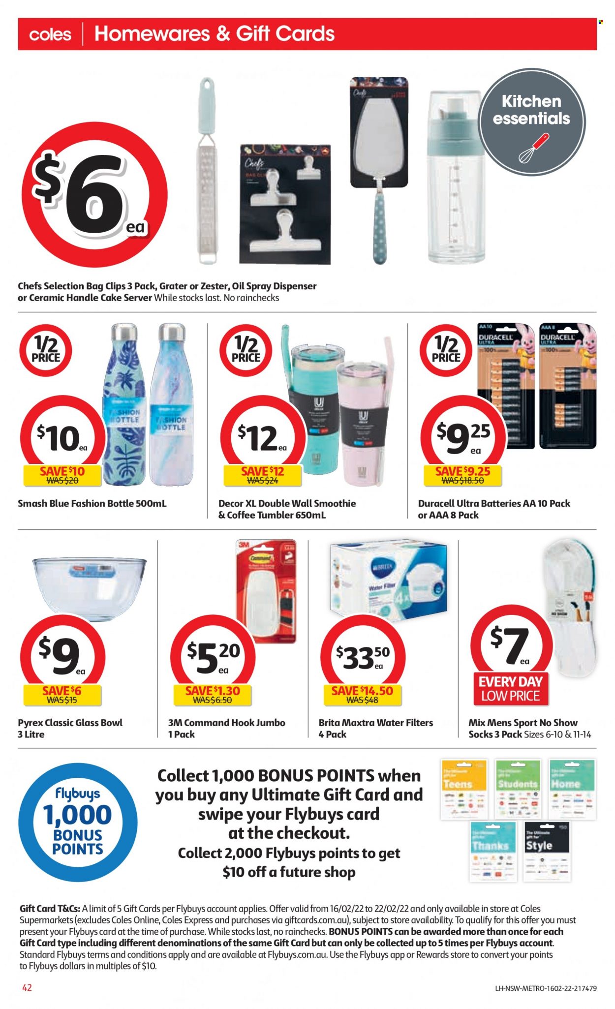 Coles catalogue - 16 Feb 2022 - 22 Feb 2022. Page 42