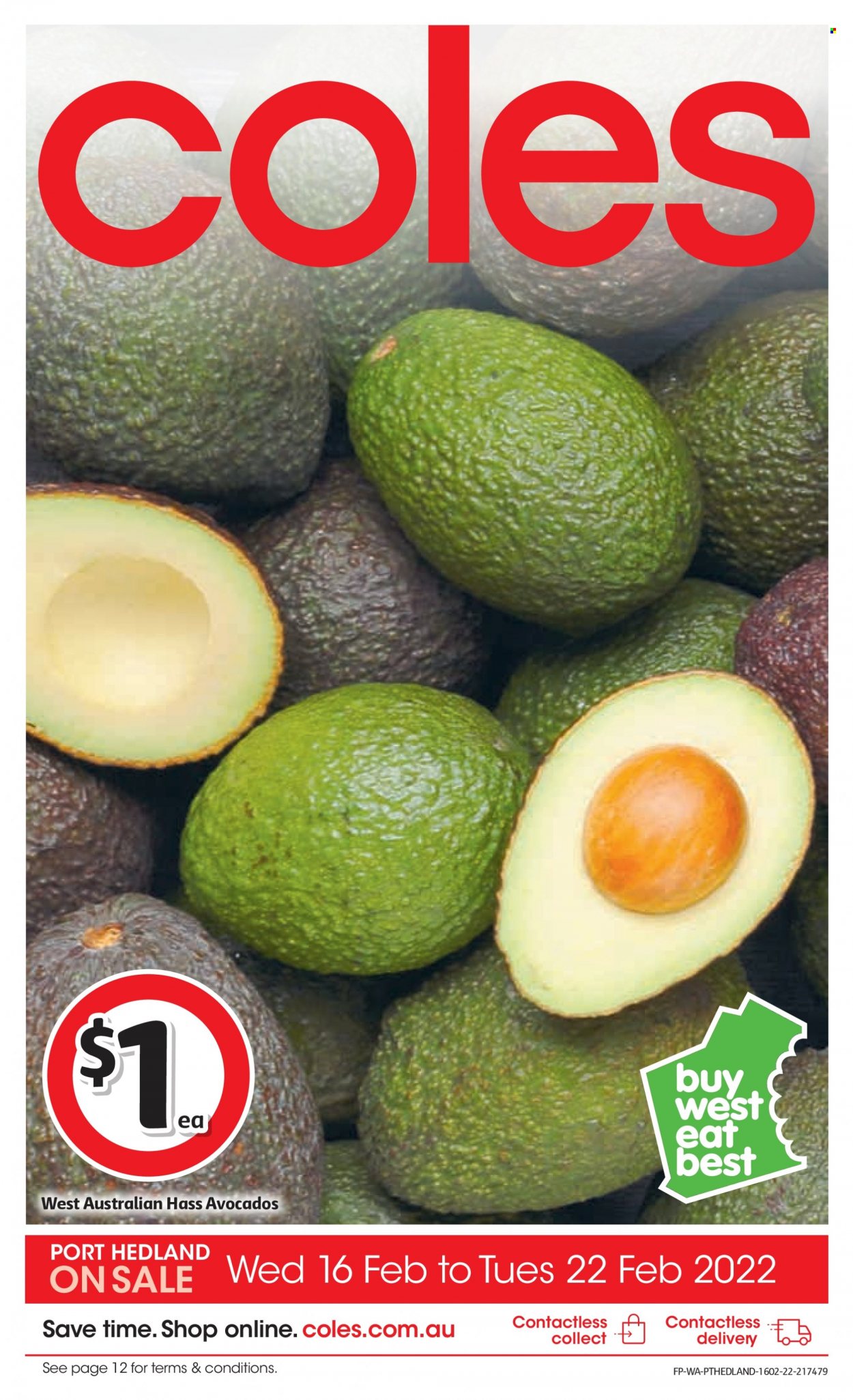 Coles catalogue - 16 Feb 2022 - 22 Feb 2022. Page 1