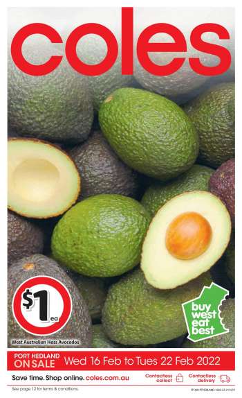 Coles Catalogue - 16 Feb 2022 - 22 Feb 2022.