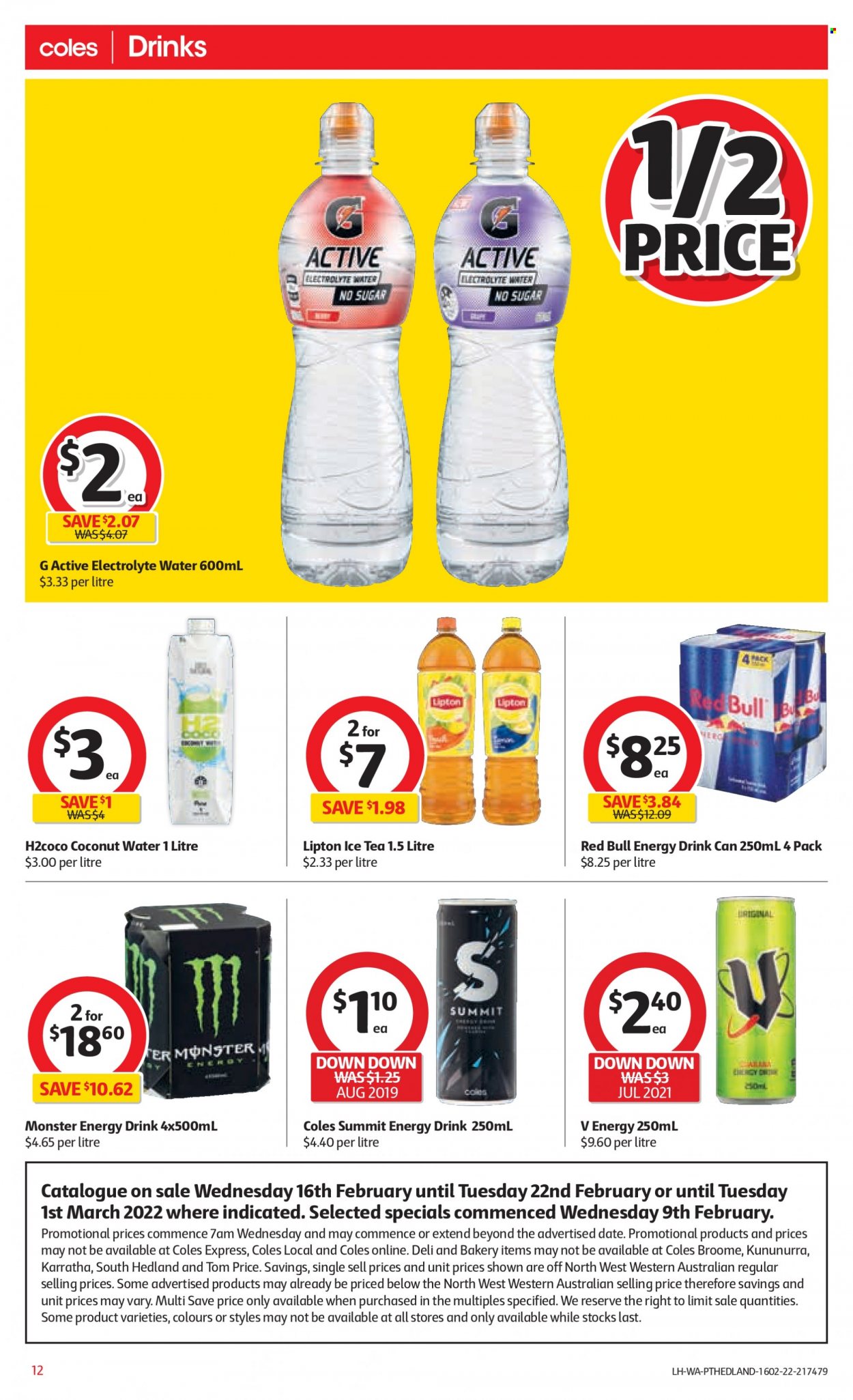 Coles catalogue - 16 Feb 2022 - 22 Feb 2022. Page 12