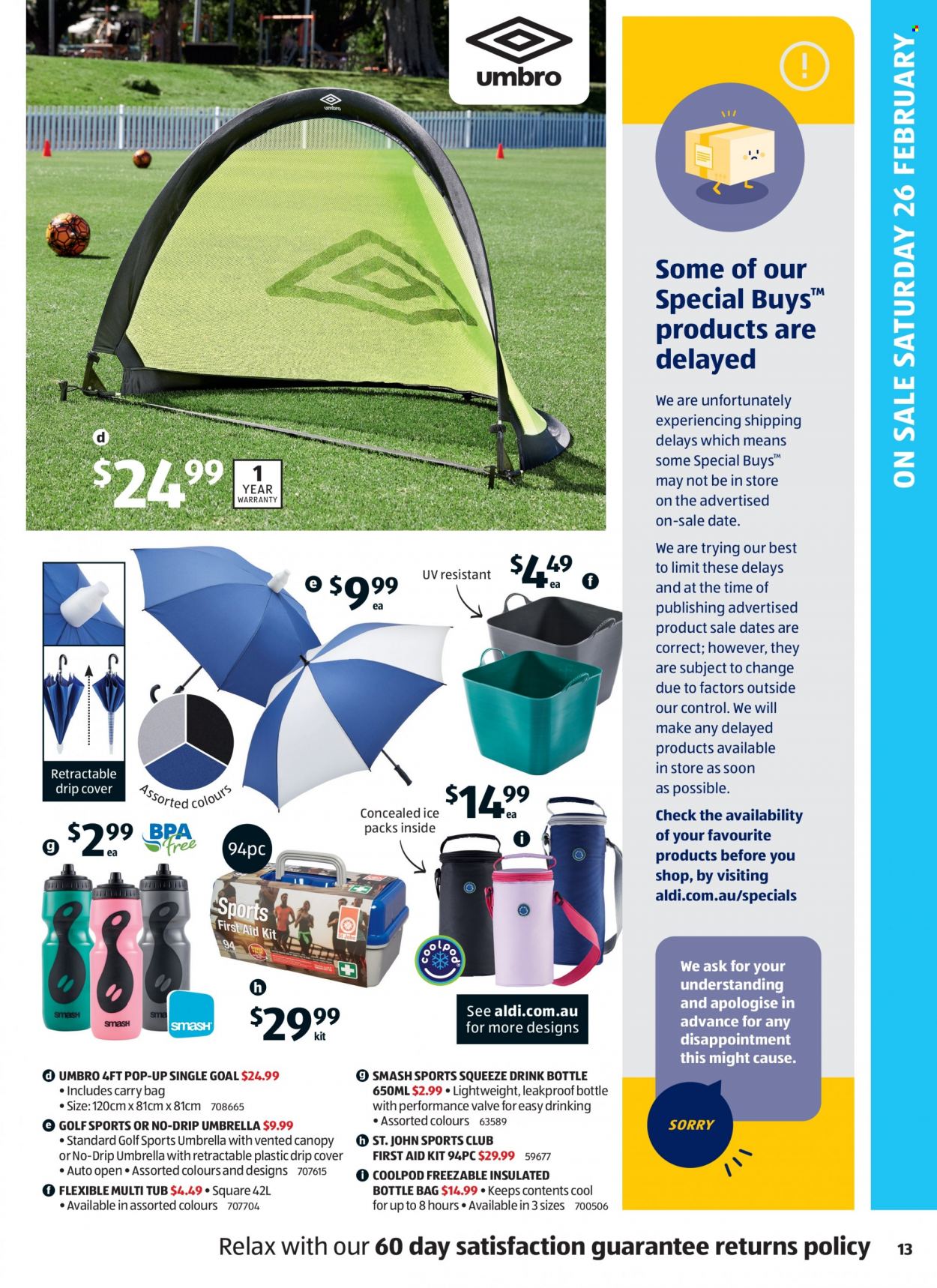 ALDI catalogue - 23 Feb 2022 - 1 Mar 2022. Page 13