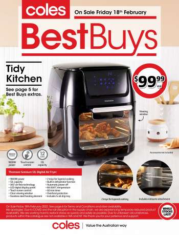 Coles Catalogue - 18 Feb 2022 - 24 Feb 2022.