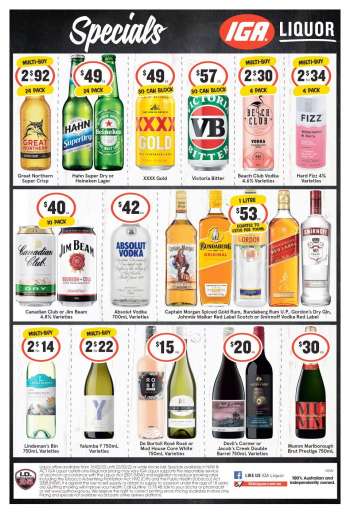 IGA LIQUOR Catalogue - 16 Feb 2022 - 22 Feb 2022.