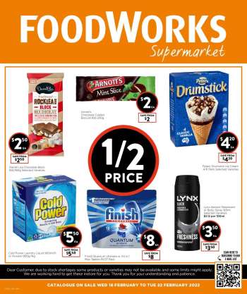 Foodworks Catalogue - 16 Feb 2022 - 22 Feb 2022.