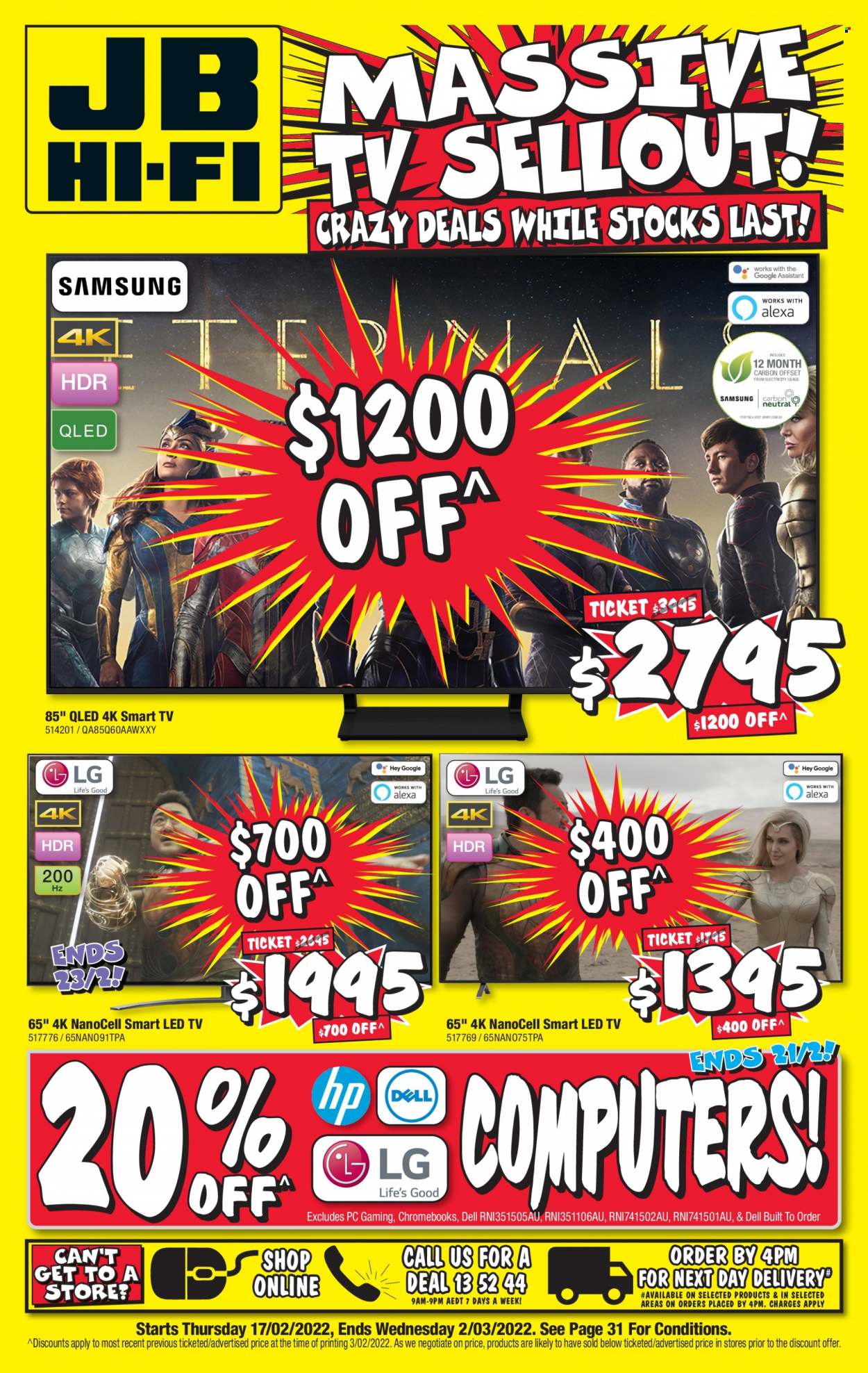 JB Hi-Fi catalogue - 17 Feb 2022 - 2 Mar 2022. Page 1