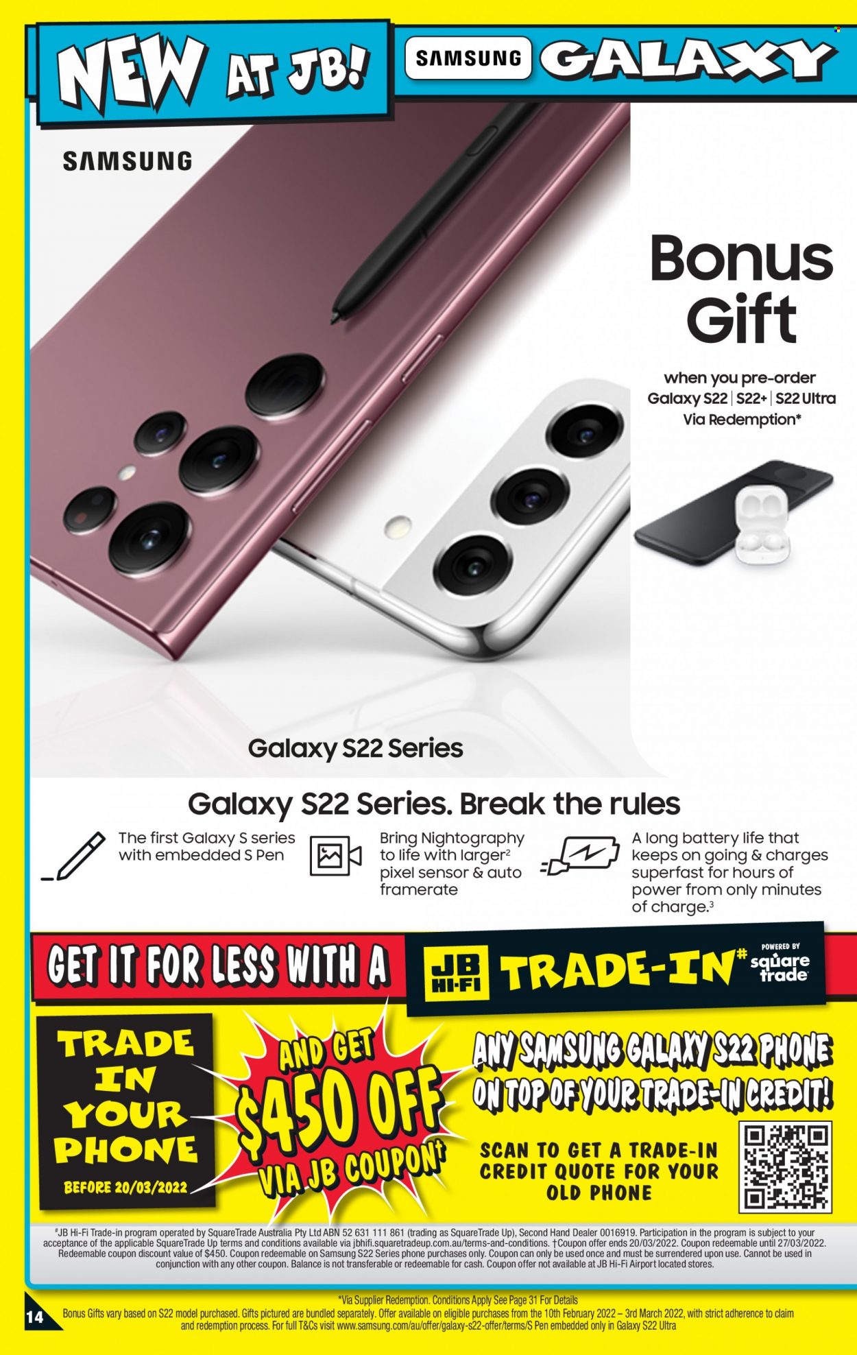 JB Hi-Fi catalogue - 17 Feb 2022 - 2 Mar 2022. Page 14