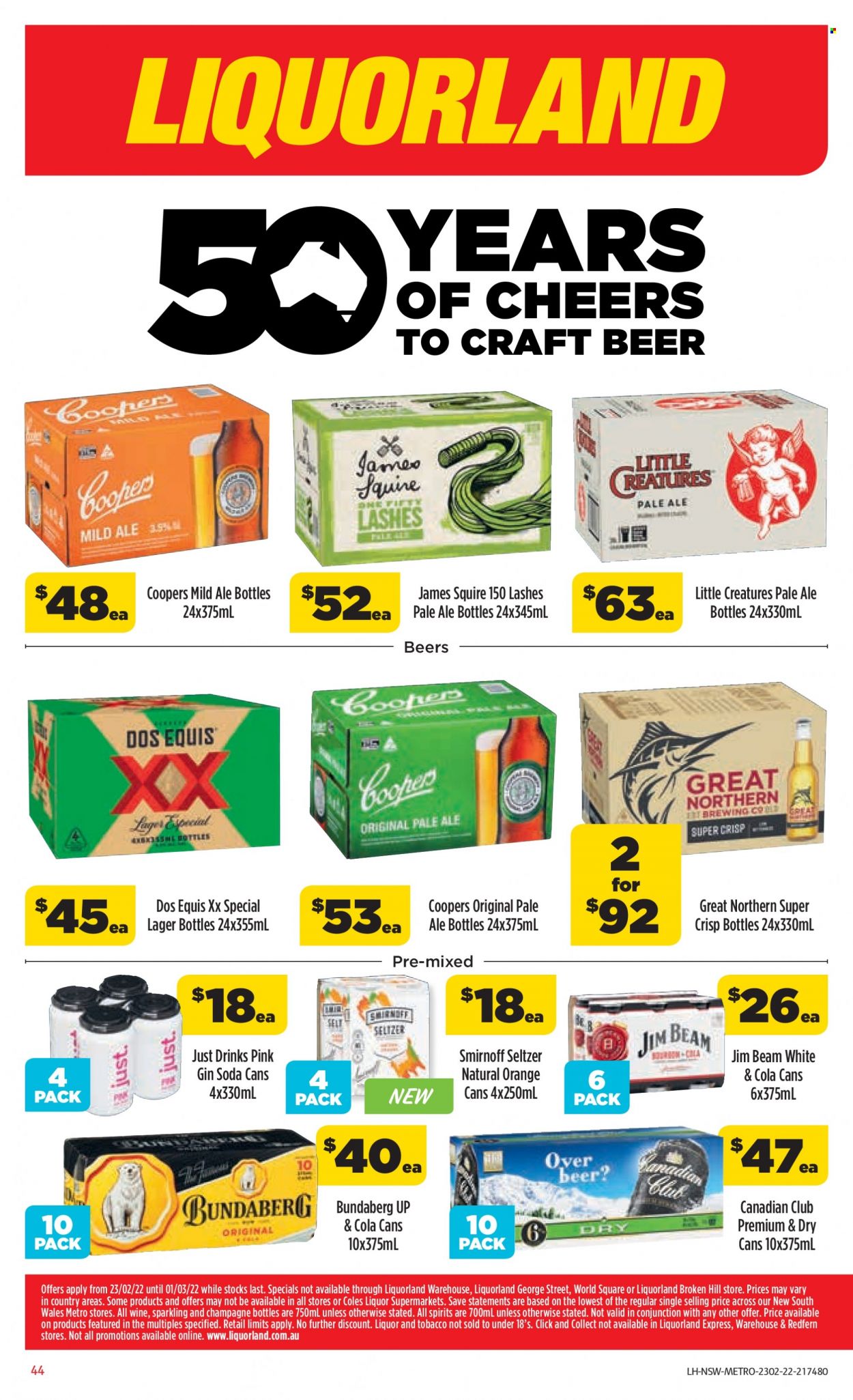Coles catalogue - 23 Feb 2022 - 1 Mar 2022. Page 44