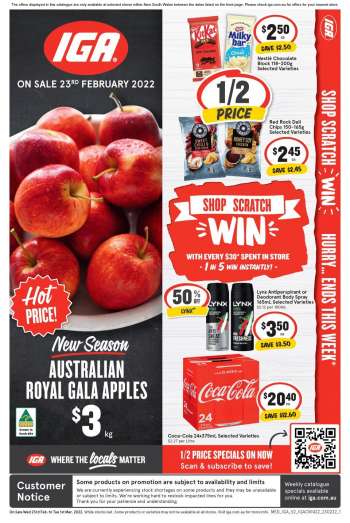 IGA Catalogue - 23 Feb 2022 - 1 Mar 2022.