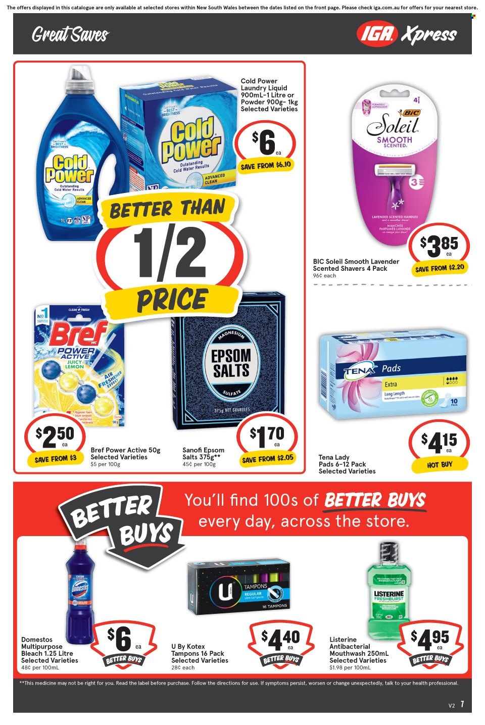 IGA Xpress catalogue - 23 Feb 2022 - 1 Mar 2022. Page 7