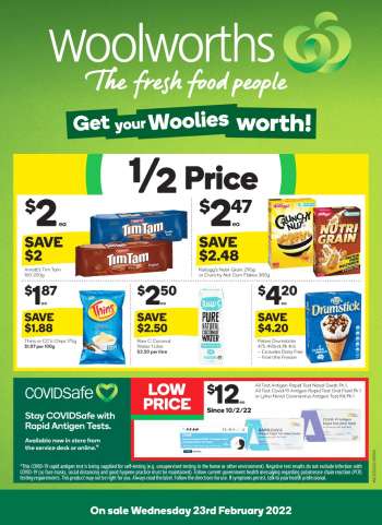 Woolworths Catalogue - 23 Feb 2022 - 1 Mar 2022.