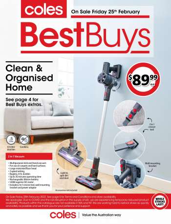 Coles Catalogue - 25 Feb 2022 - 3 Mar 2022.