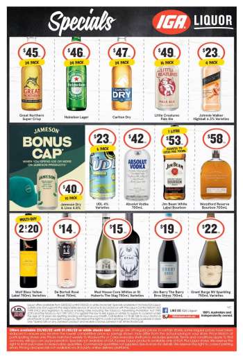 IGA LIQUOR Catalogue - 23 Feb 2022 - 1 Mar 2022.