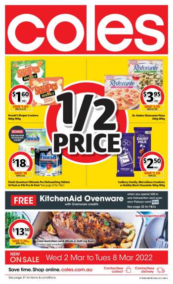 Coles Catalogue - 2 Mar 2022 - 8 Mar 2022.