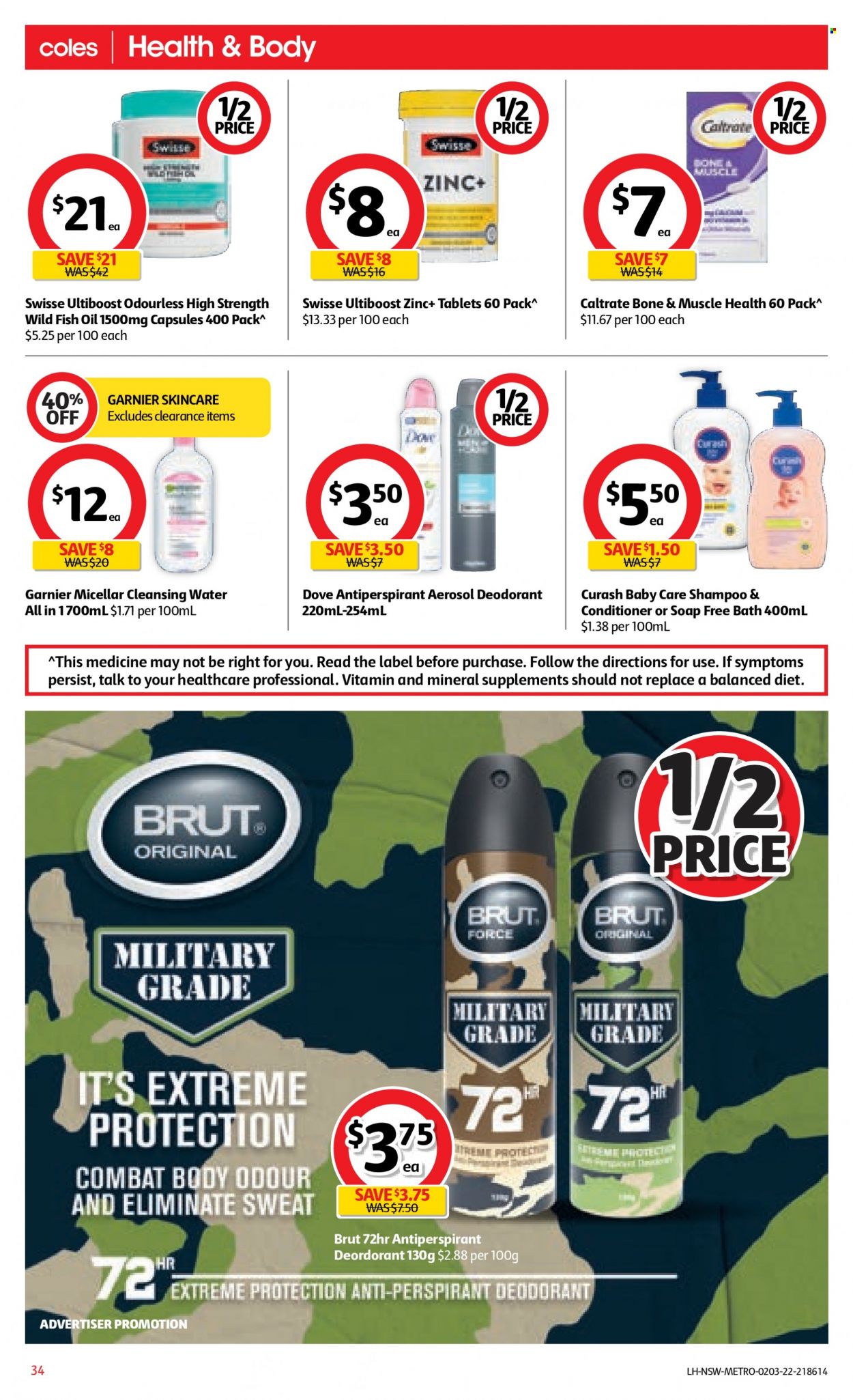 Coles catalogue - 2 Mar 2022 - 8 Mar 2022. Page 34