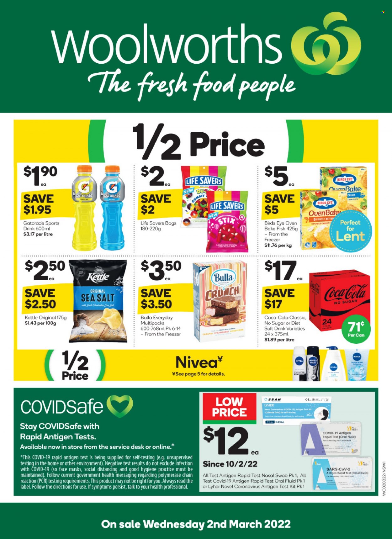Woolworths catalogue - 2 Mar 2022 - 8 Mar 2022. Page 1