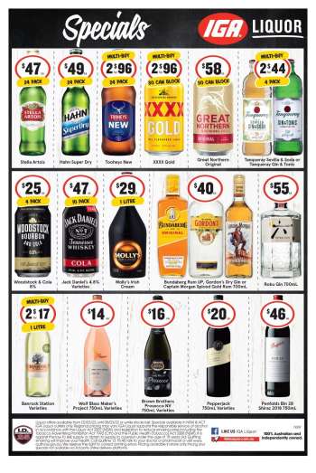 IGA LIQUOR Catalogue - 2 Mar 2022 - 8 Mar 2022.