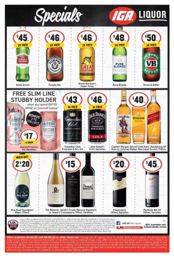 IGA LIQUOR Catalogue - 2 Mar 2022 - 8 Mar 2022.