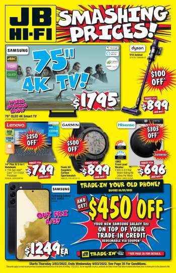 JB Hi-Fi Catalogue - 3 Mar 2022 - 9 Mar 2022.