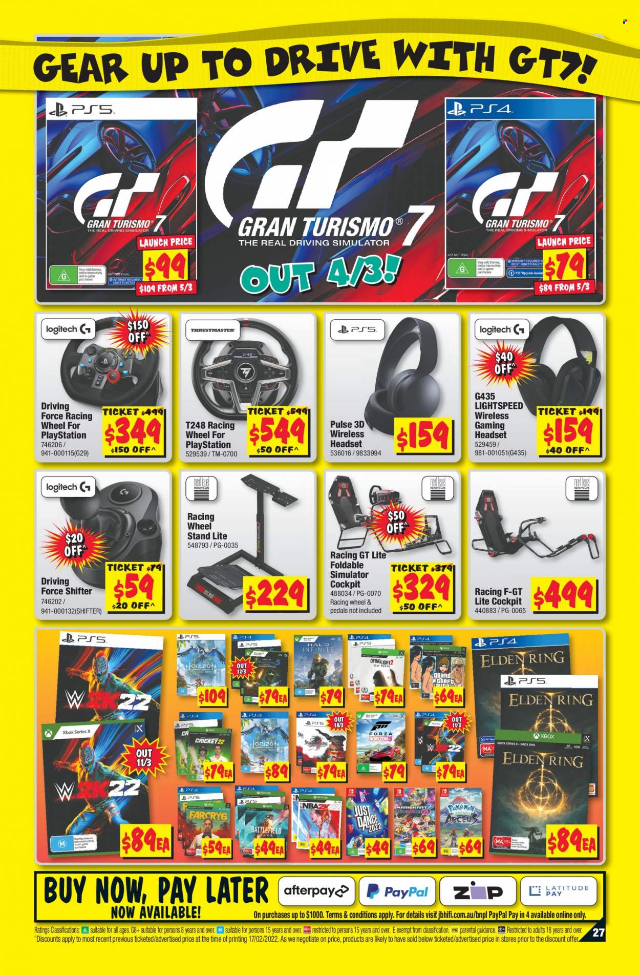 JB Hi-Fi catalogue - 3 Mar 2022 - 9 Mar 2022. Page 27