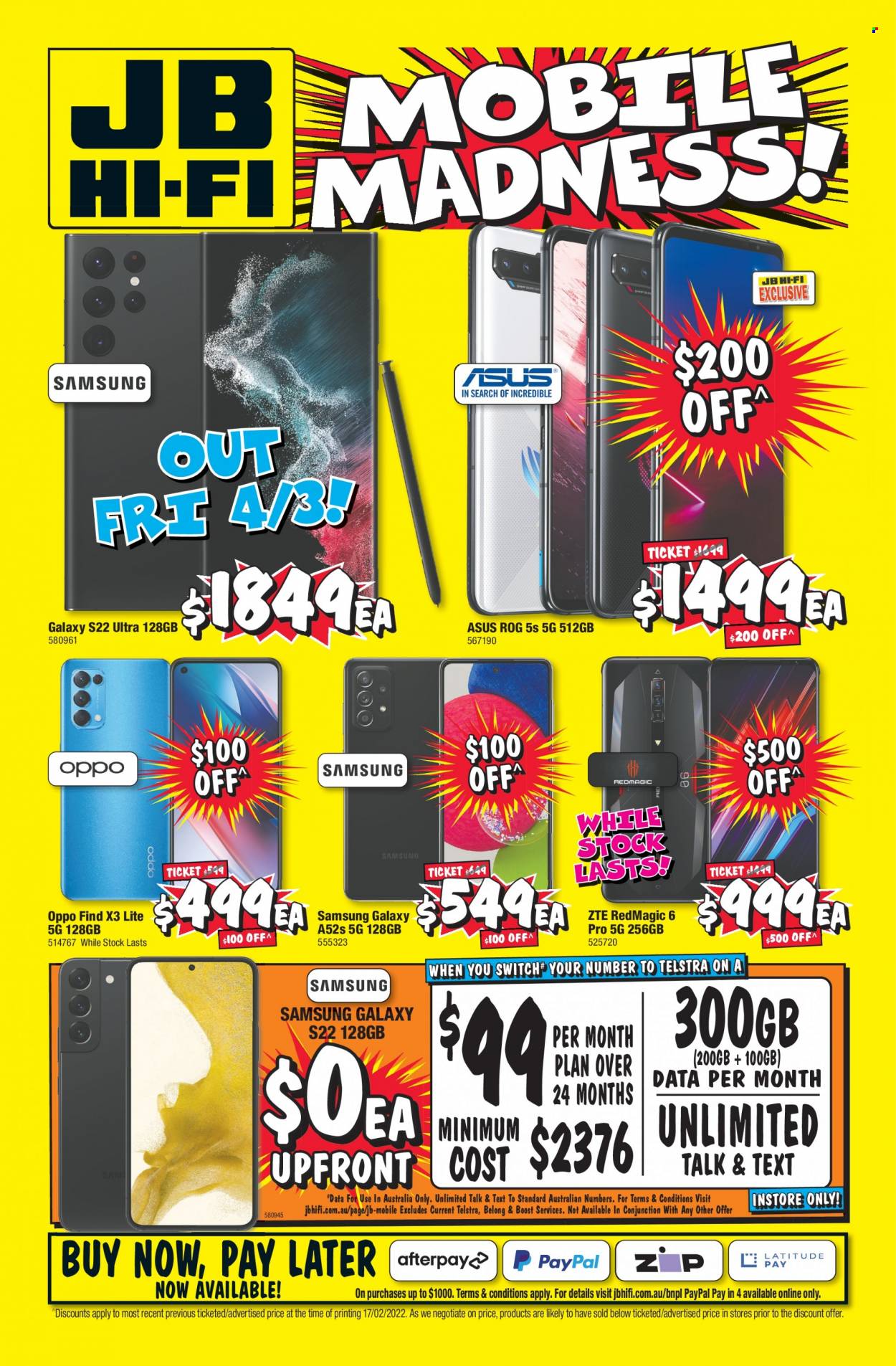 JB Hi-Fi catalogue - 3 Mar 2022 - 9 Mar 2022. Page 36