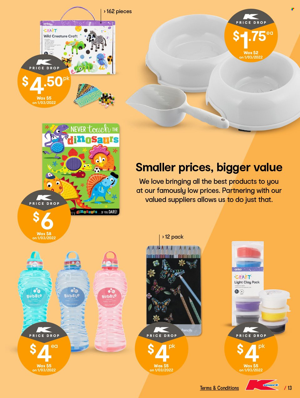 Kmart catalogue - 3 Mar 2022 - 23 Mar 2022. Page 13