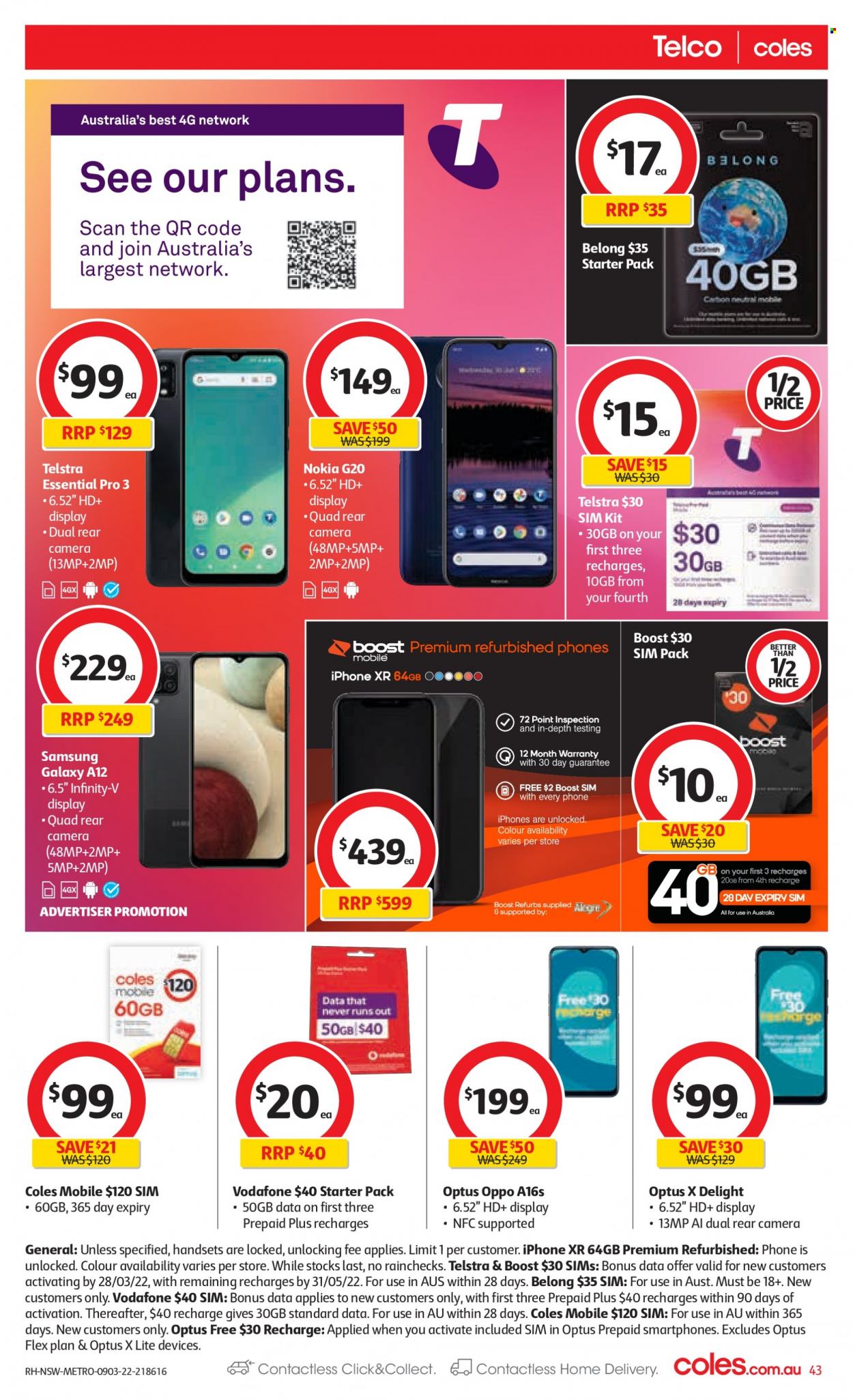 Coles catalogue - 9 Mar 2022 - 15 Mar 2022. Page 43