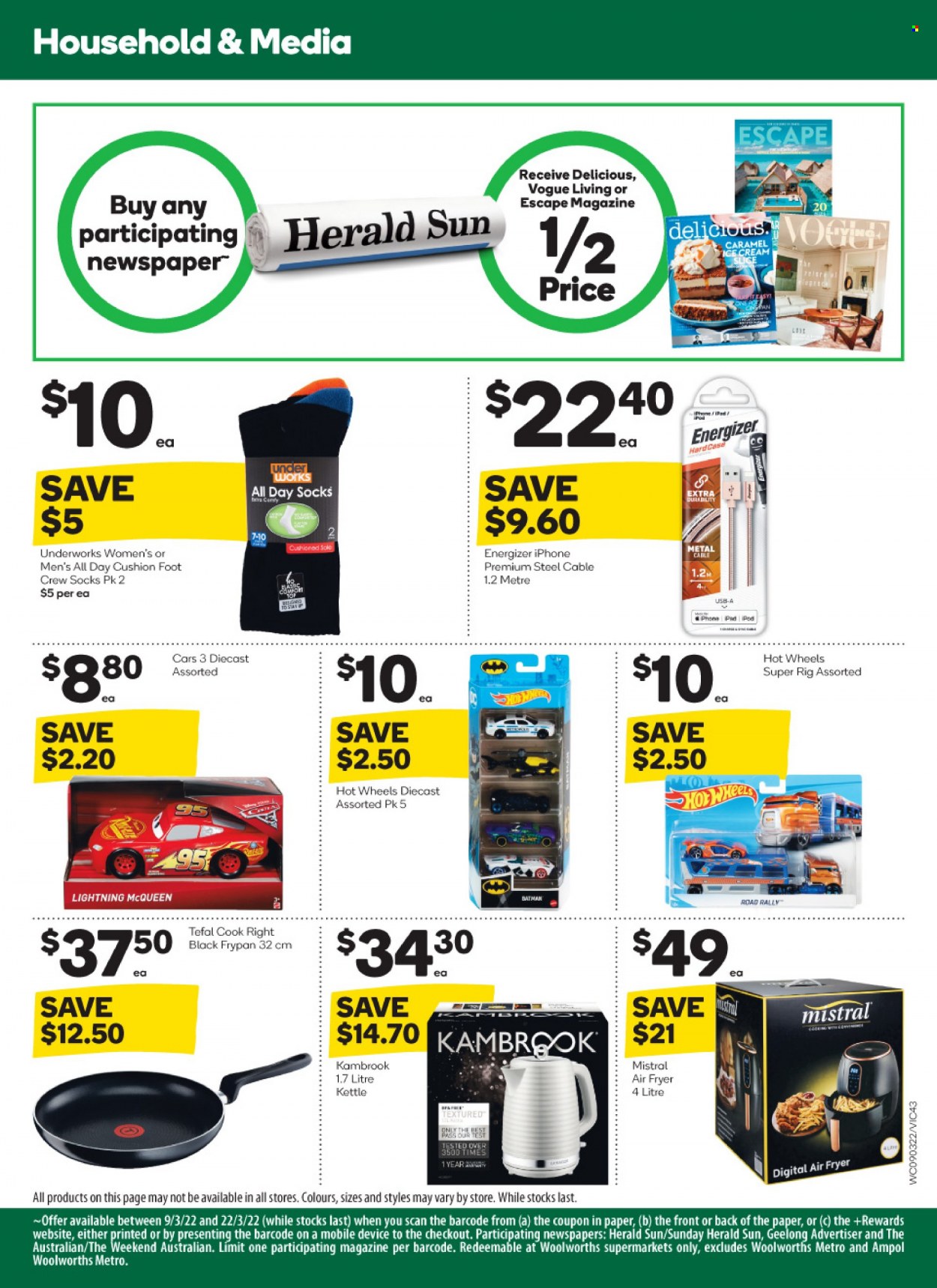 Woolworths catalogue - 9 Mar 2022 - 15 Mar 2022. Page 43