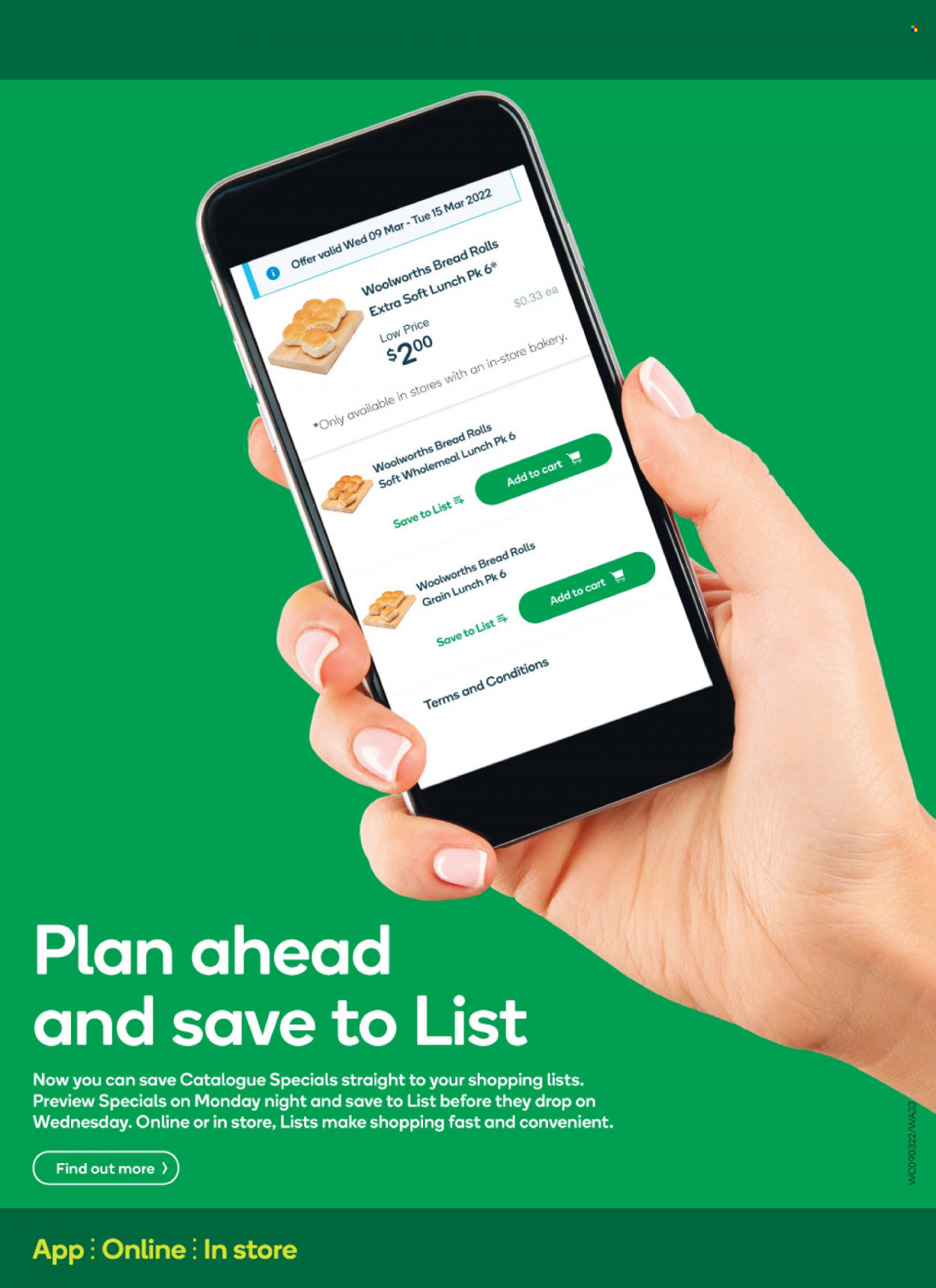 Woolworths catalogue - 9 Mar 2022 - 15 Mar 2022. Page 33