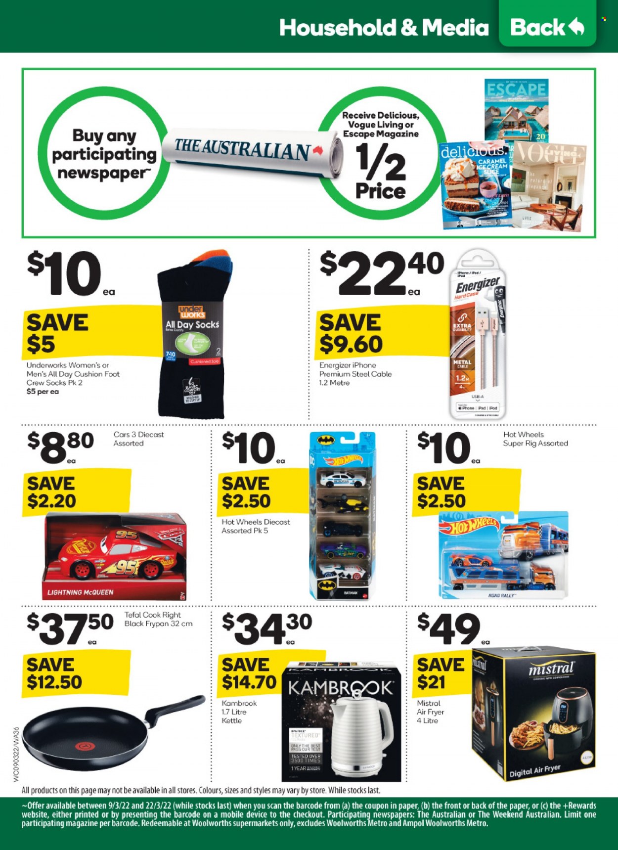 Woolworths catalogue - 9 Mar 2022 - 15 Mar 2022. Page 36