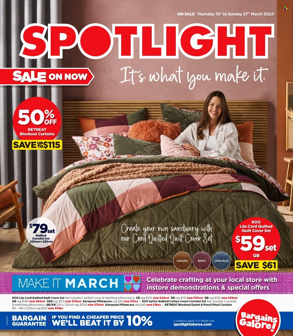 Spotlight catalogue - 10 Mar 2022 - 27 Mar 2022. Page 1