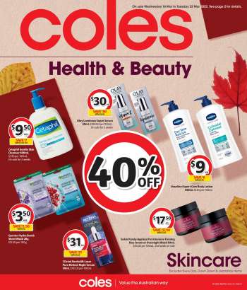 Coles Catalogue - 16 Mar 2022 - 22 Mar 2022.