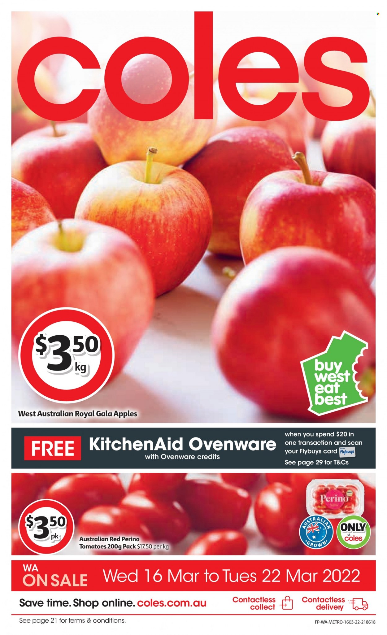 Coles catalogue - 16 Mar 2022 - 22 Mar 2022. Page 1