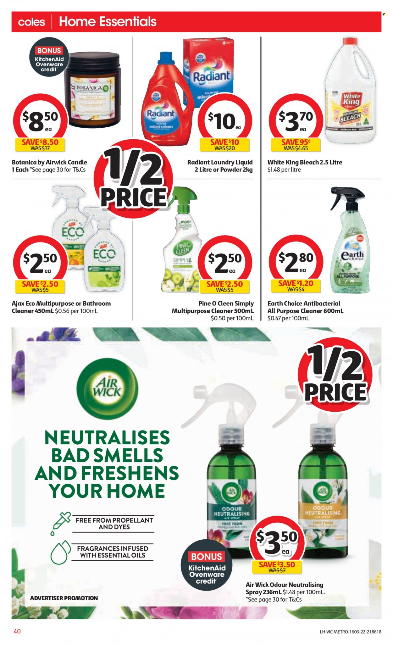 Coles catalogue - 16 Mar 2022 - 22 Mar 2022. Page 40