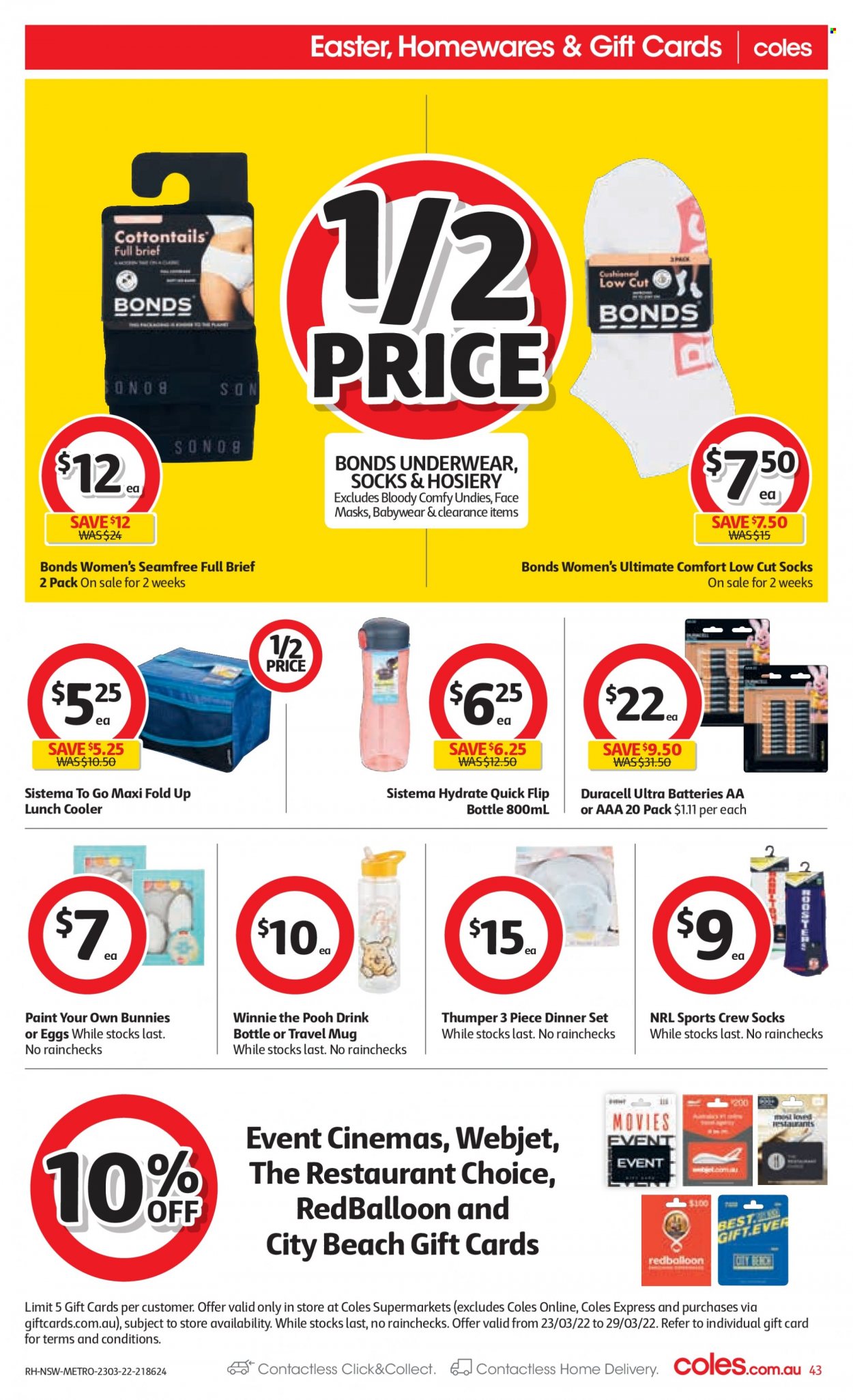 Coles catalogue - 23 Mar 2022 - 29 Mar 2022. Page 43