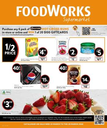 Foodworks Catalogue - 23 Mar 2022 - 29 Mar 2022.