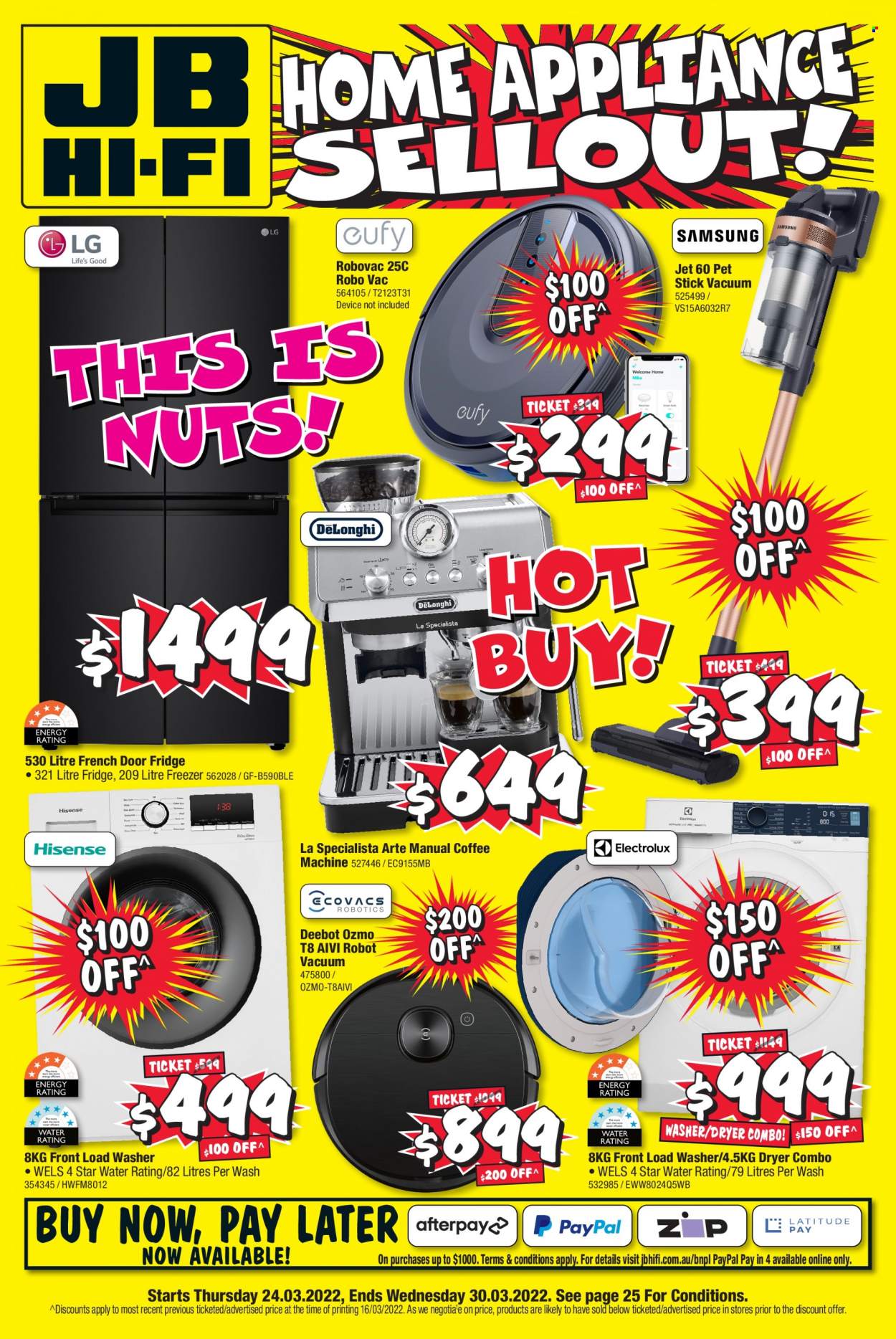 JB Hi-Fi catalogue - 24 Mar 2022 - 30 Mar 2022. Page 1