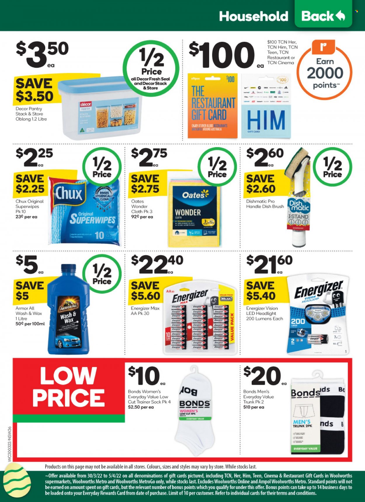 Woolworths catalogue - 30 Mar 2022 - 5 Apr 2022. Page 36