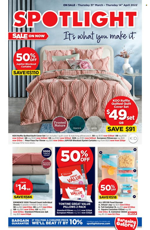 Spotlight catalogue - 31 Mar 2022 - 14 Apr 2022. Page 1
