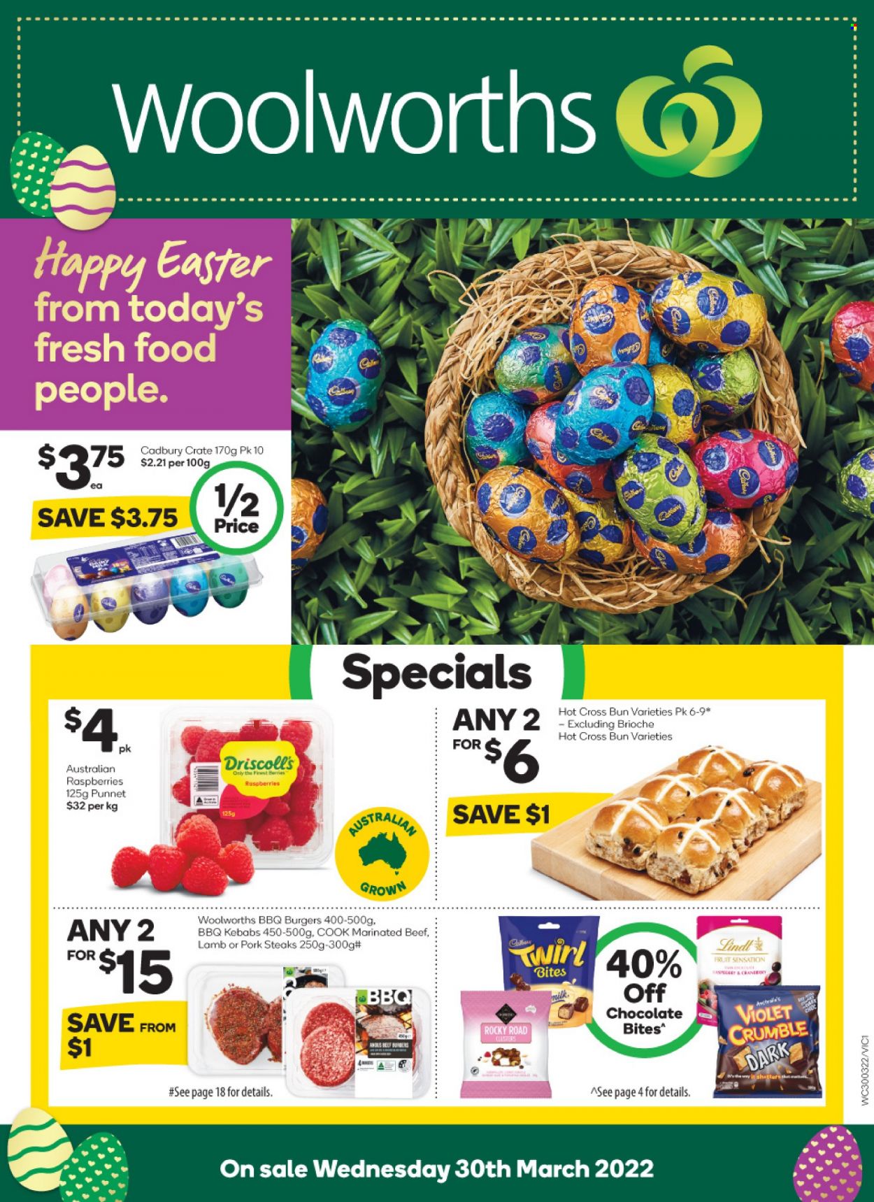 Woolworths catalogue - 30 Mar 2022 - 5 Apr 2022. Page 1