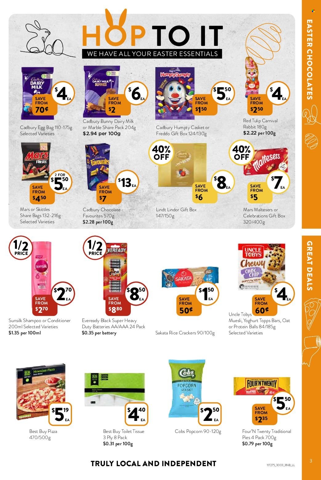 Foodworks catalogue - 30 Mar 2022 - 5 Apr 2022. Page 3